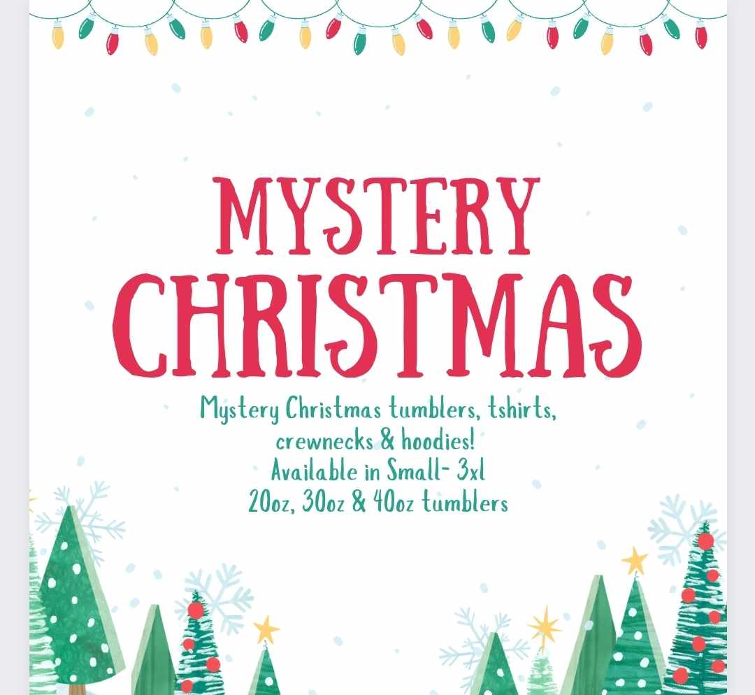 MYSTERY CHRISTMAS Tumblers