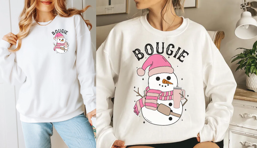 Bougie Snowman