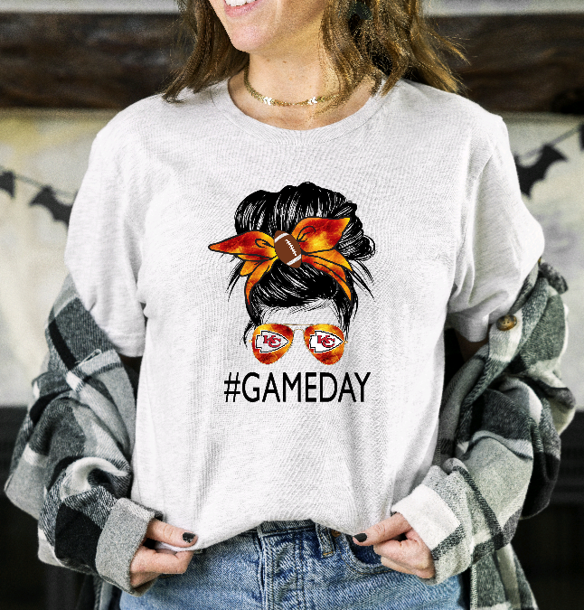 Game Day Football Teams- Tshirts (XL & 2X)