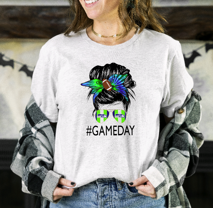 Game Day Football Teams- Tshirts (XL & 2X)