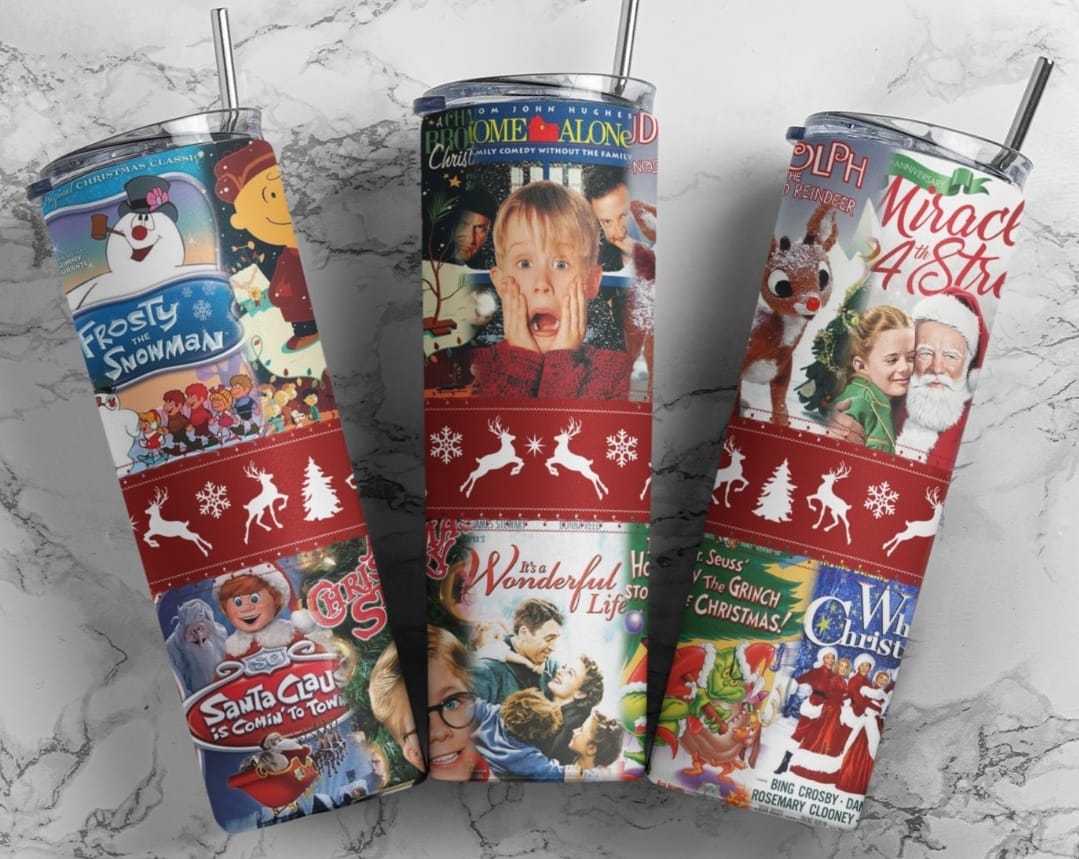 Christmas Movies Tumbler