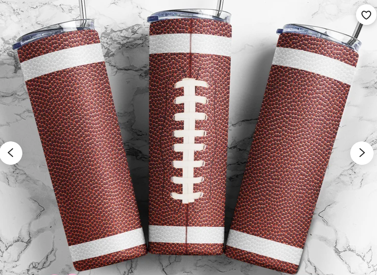 Football Tumbler