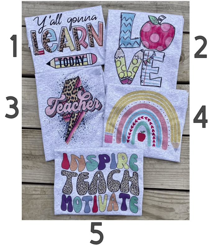 Teacher Tees