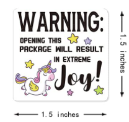 Single WARNING: Opening this package