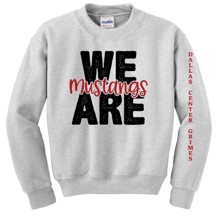 We are mustangs w/ sleeve