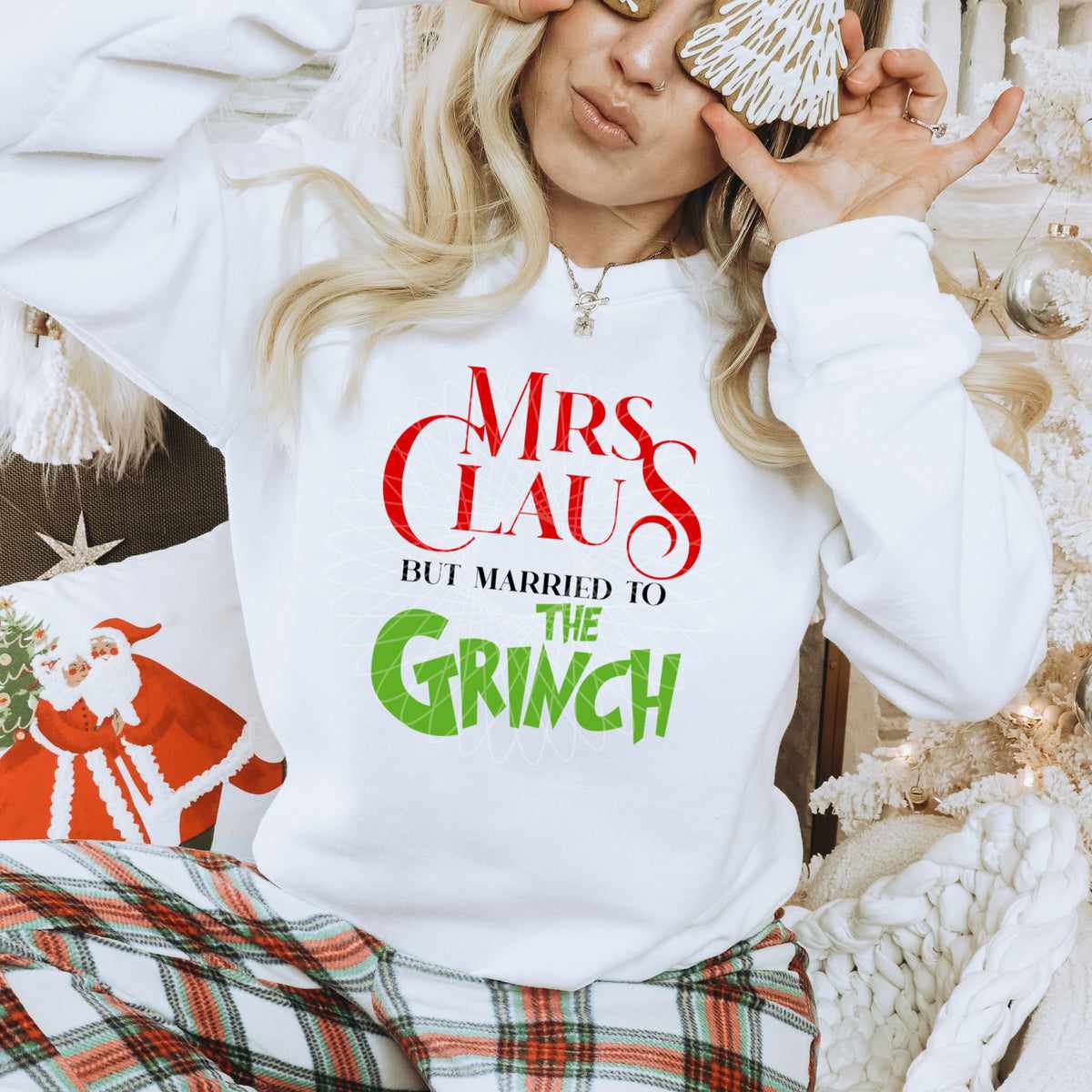 Mrs. Claus but married to the grinch