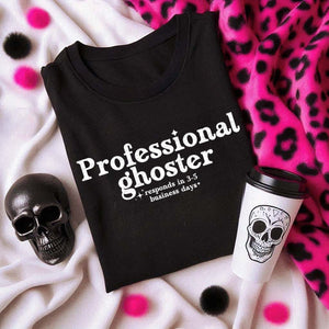 Professional ghoster- white font