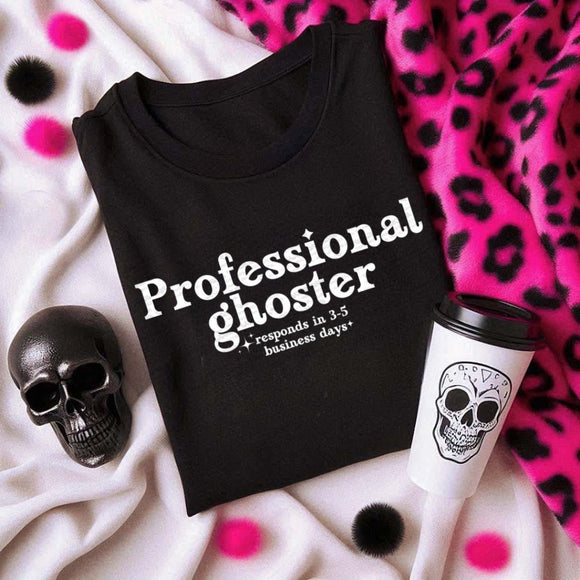 Professional ghoster- white font