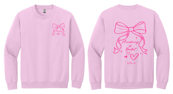 AOB SZN 41 Bows & Hearts Crewneck- Adult