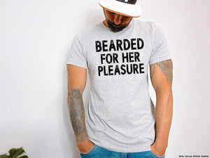 Bearded for her pleasure