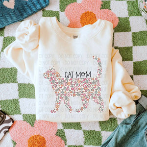 cat mom- standing