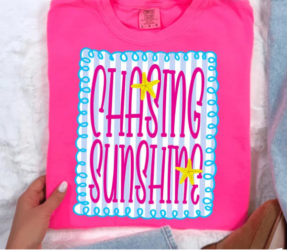 Chasing sunshine