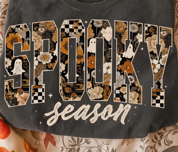 Spooky vibes floral