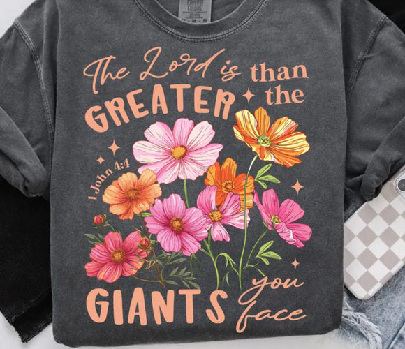 He’s is greater than giants