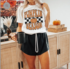Checkered Pumpkin Season