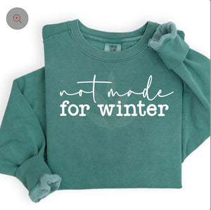 Not made for winter