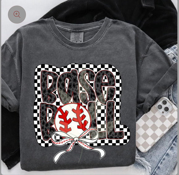 Checkered Baseball