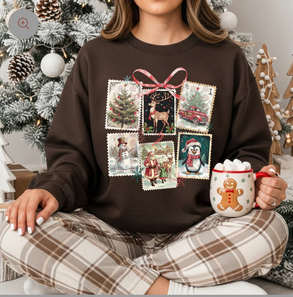 Post stamp Christmas
