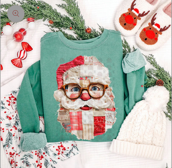 Patchwork Santa