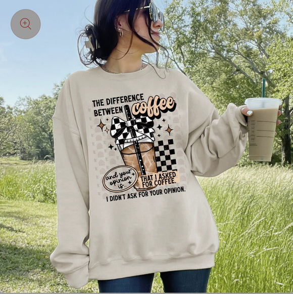 Coffee vs Your Opinion