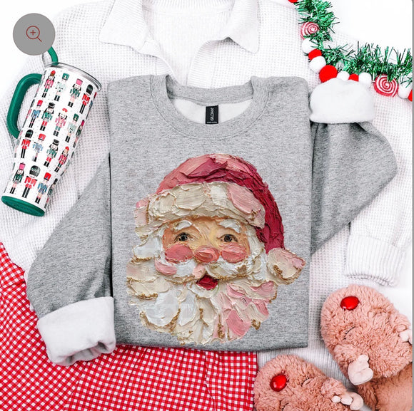 Painted Santa Claus