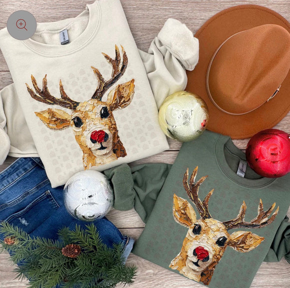Painted Reindeer