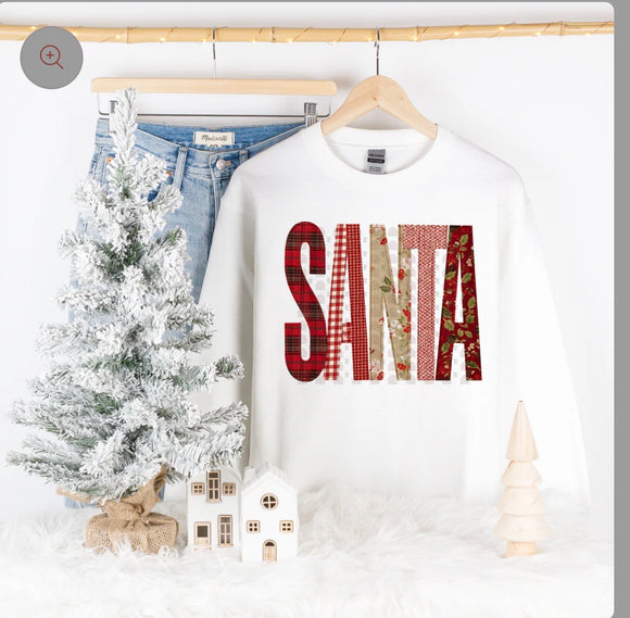 Patchwork Santa