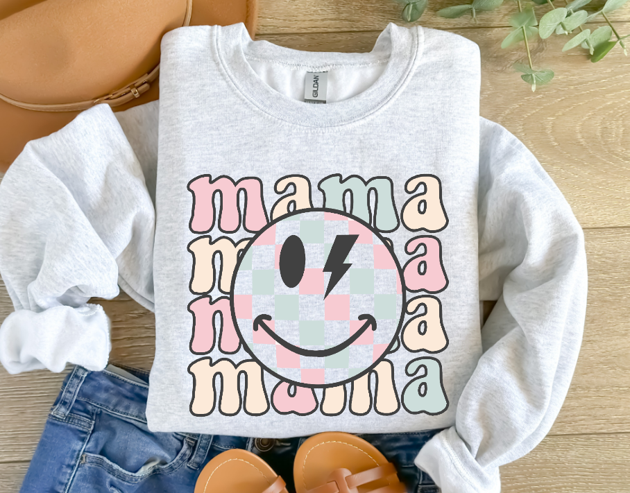 Pastel Smiley MAMA – Shawberry Boutique