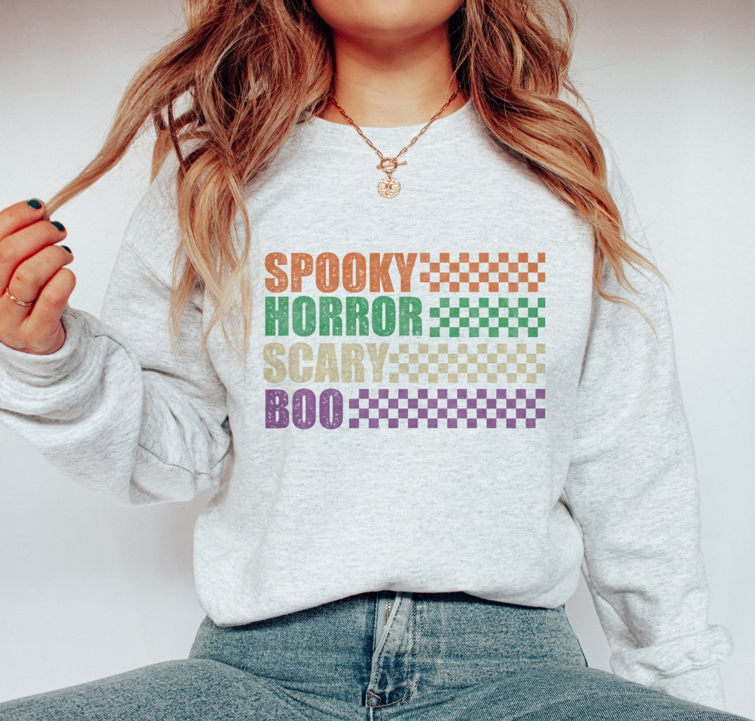 Spooky horror scary boo