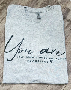 You are..
