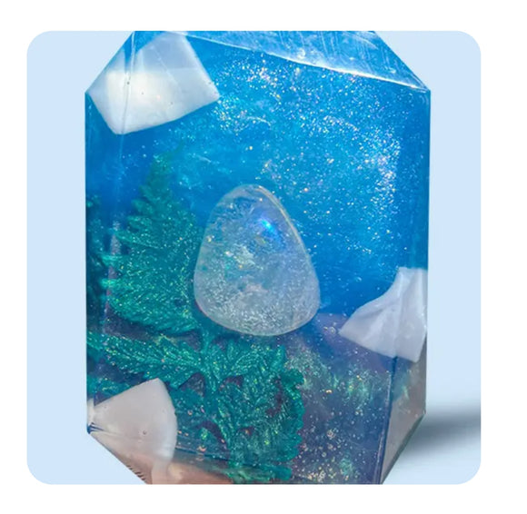Enchanted Liberty full size crystal Soap
