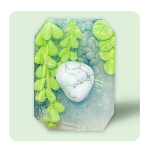 The art of rest full size crystal Soap