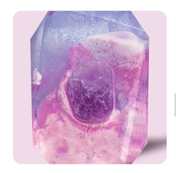 Flight to Venus full size crystal Soap
