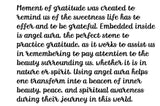 Moment of Gratitude full size crystal Soap