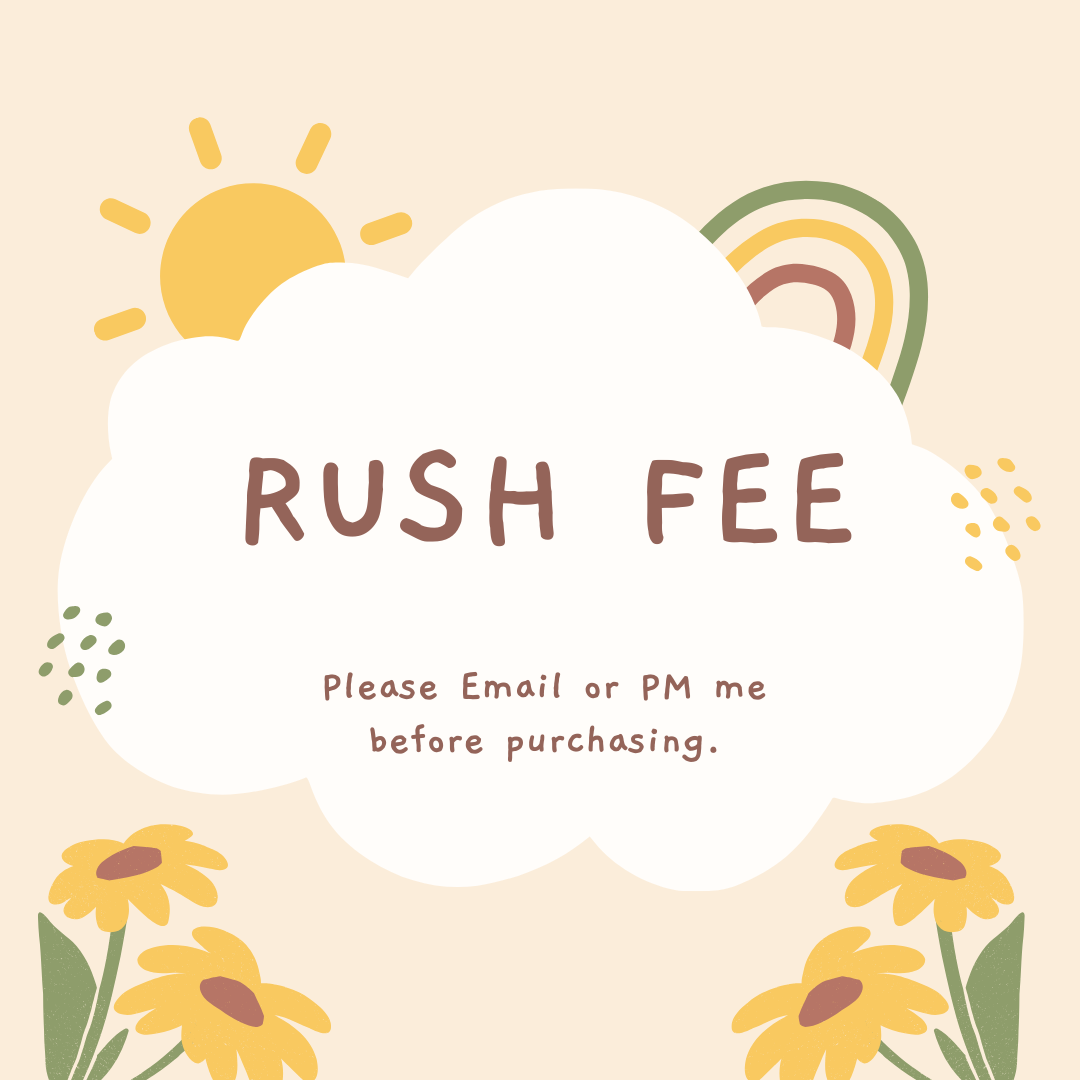 RUSH FEE – Shawberry Boutique