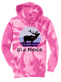 Elk Ridge Tiedye Hoodies (multiple colors available)