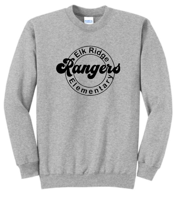 Elk Ridge Rangers Crewneck Sweatshirt (multiple colors available)