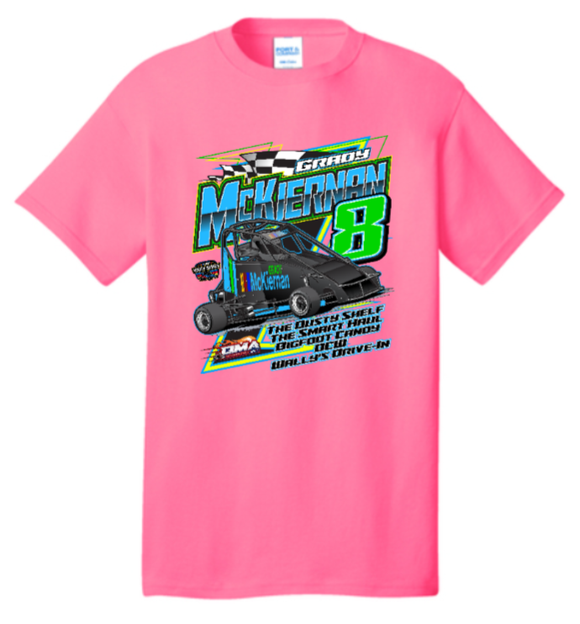 Grady McKiernan GMR Sponsors Neon Pink