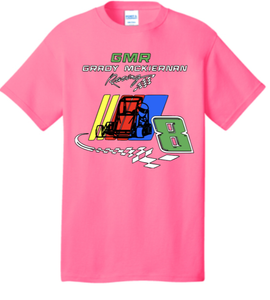 Grady McKiernan Racing Retro (Multiple Options) Neon Pink