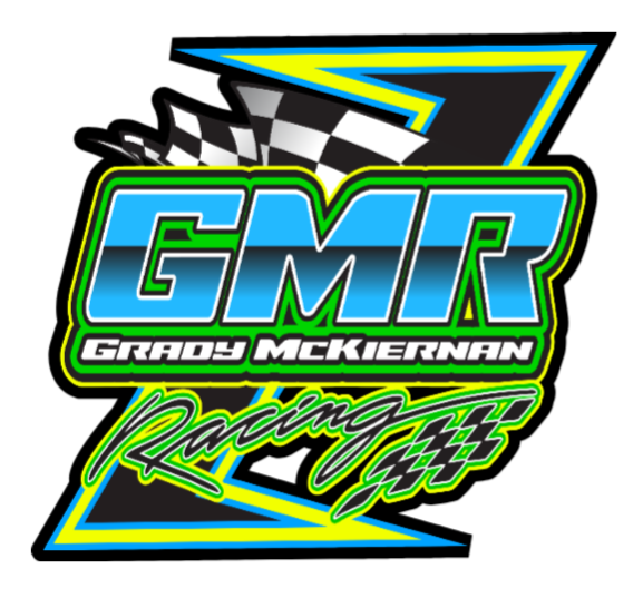 Grady McKiernan Racing Weatherproof Decal Stickers