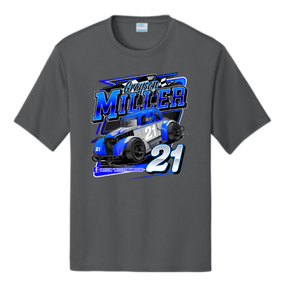 Grayson "Millertime"21 - performance tshirt- Charcoal