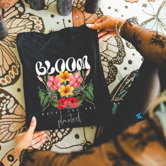 Bloom where you are planted