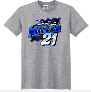 Grayson Miller 21 - performance tshirt- Athletic Heather