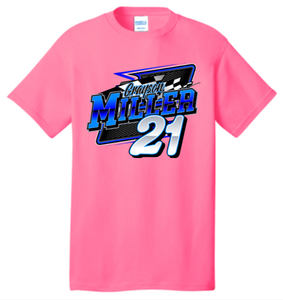 Grayson Miller 21 - performance tshirt- Neon Pink