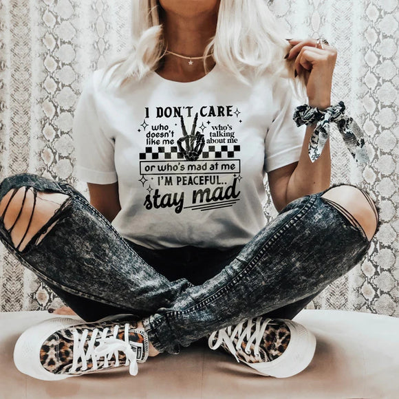 Stay Mad Black Font