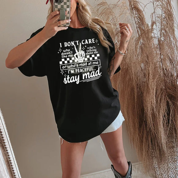 Stay Mad White font