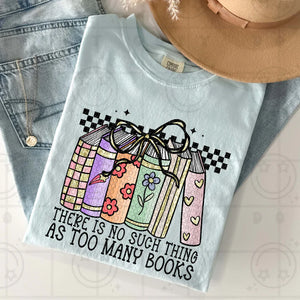 No such thing as too many books