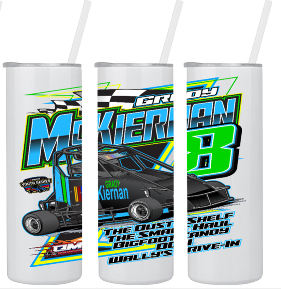 Grady McKiernan Racing Tumbler 8
