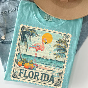 Vintage Stamp States-Florida