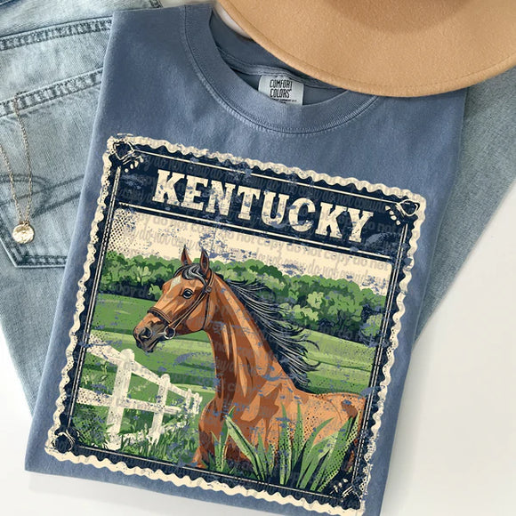 Vintage Stamp States- Kentucky